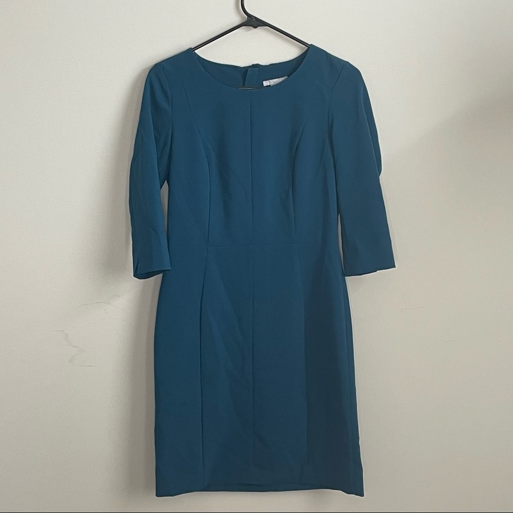 H&M - blue sheath dress - Size 6